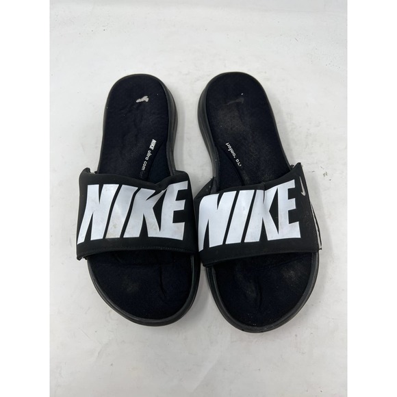 Nike Black Sandals Slides, Men's Size 10 - Picture 2 of 5